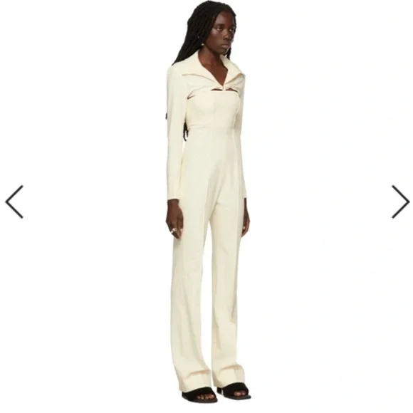 【Jacquemus】 La Combinaison Asaoジャンプスーツ Asao jumpsuit S.34 Jacquemus Camel | Monogram Paris